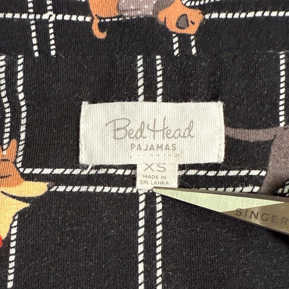 BEDHEAD Dog Print Pajama Set Size XS - Picture 3 of 13